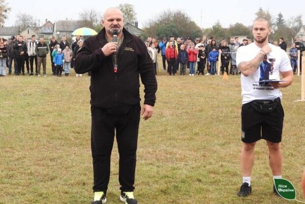 На Волині «гостював» відомий український стронгмен Василь Вірастюк