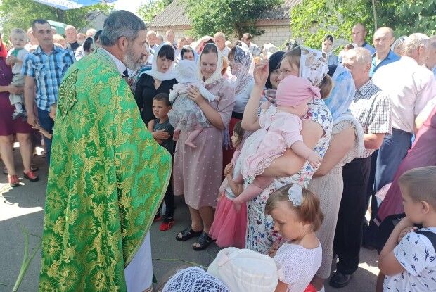У селі на Волині відбулося перше Богослужіння українською мовою