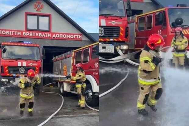 Як проводжають на пенсію рятувальників на Волині (Відео)