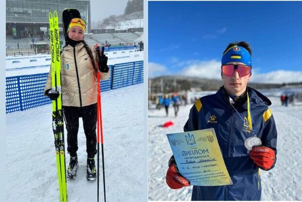 Родинні успіхи юних біатлоністів: сетра і брат з Луцька гідно представили Волинь  