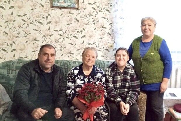 На Волині привітали довгожительку
