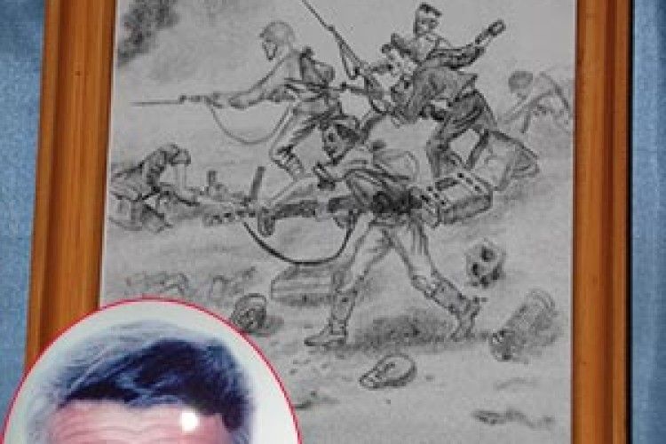 НАВІТЬ ЛИСТИ РІДНИМ  НЕ ПИСАВ, А МАЛЮВАВ