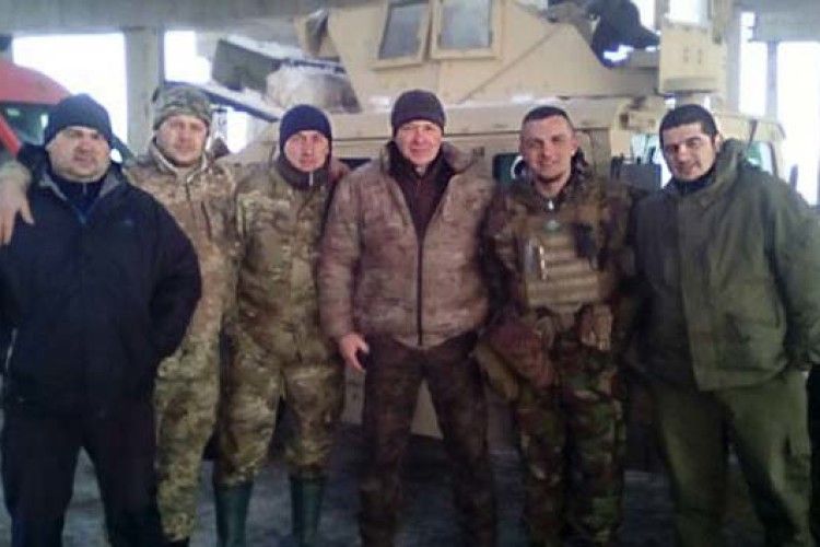 Дякували бійці землякам