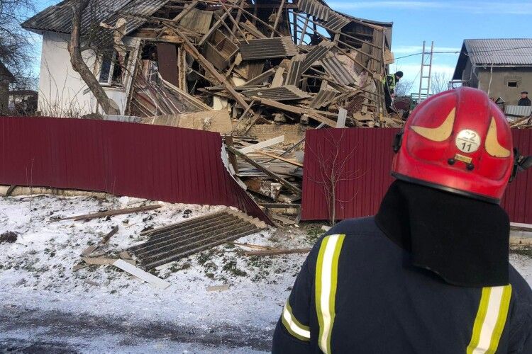  На Львівщині вибухнув будинок: п’ятеро поранених, серед них дитина