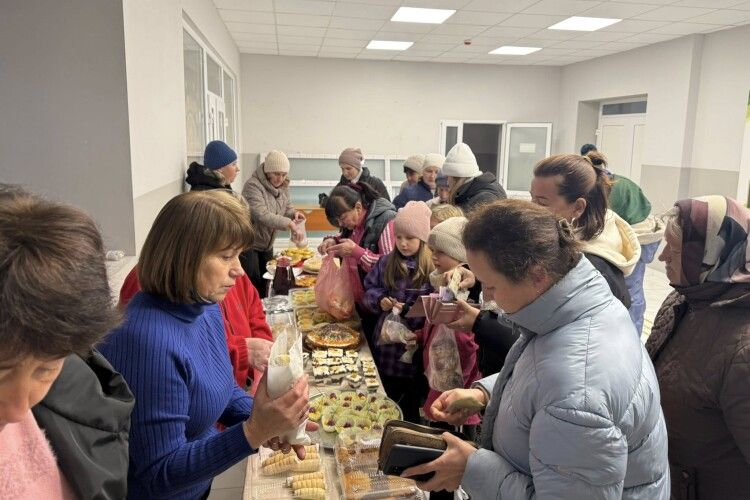 У громаді на Волині провели благодійний ярмарок: гроші передадуть для ЗСУ