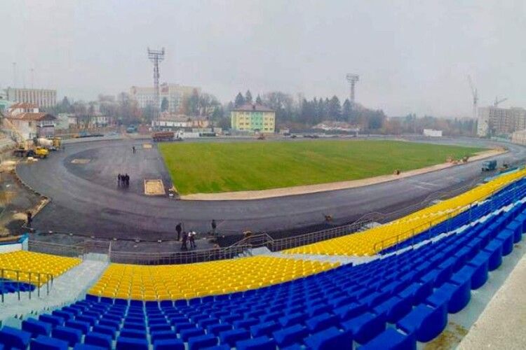 Реконструкція стадіону за 167 мільйонів гривень