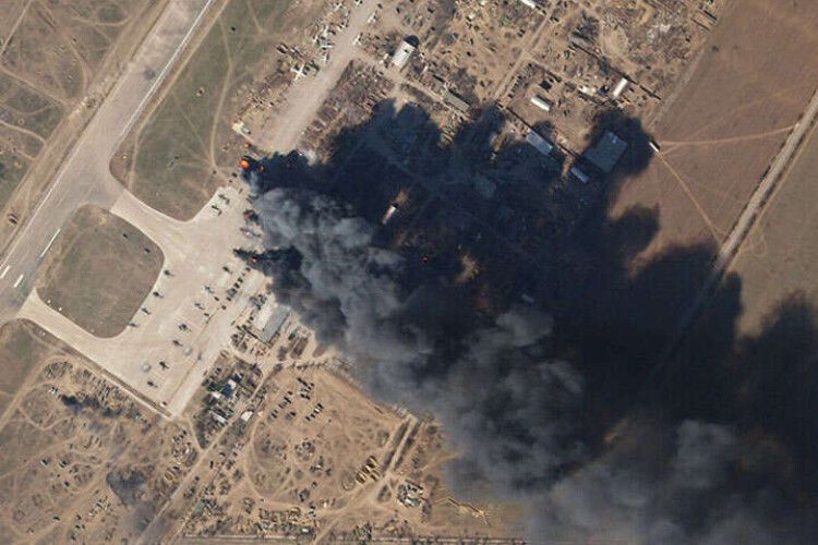 Мінус командний пункт: українські військові знищили колону російської техніки на Херсонщині