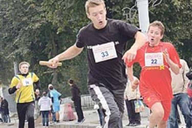 ЕСТАФЕТА «ВОЛИНІ-НОВОЇ» НА ЧЕСТЬ ДНЯ ПЕРЕМОГИ