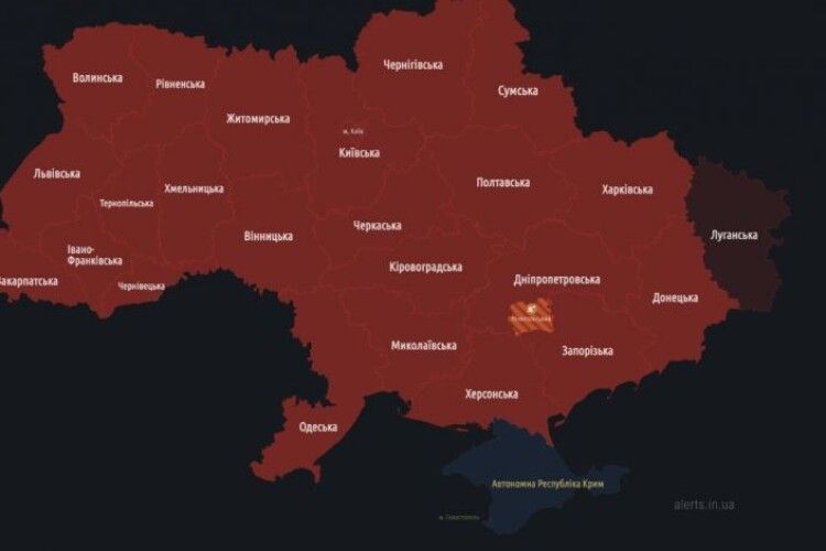 В Україні оголосили масштабну повітряну тривогу через зліт російських МіГ-31К  