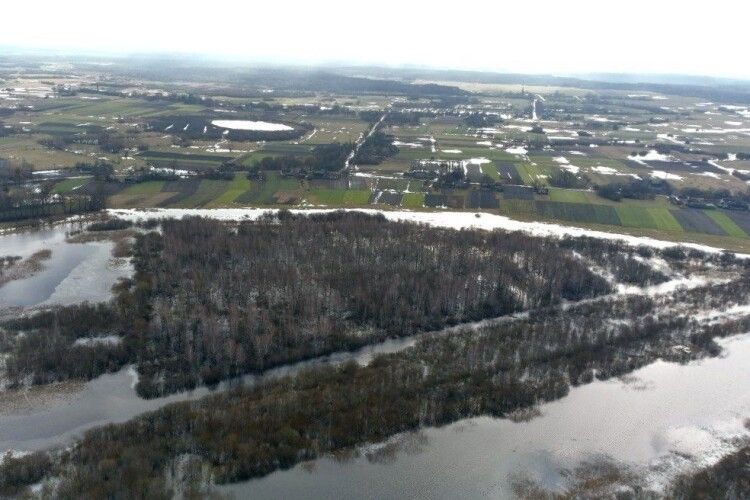 Волинян попереджають про підтоплення угідь