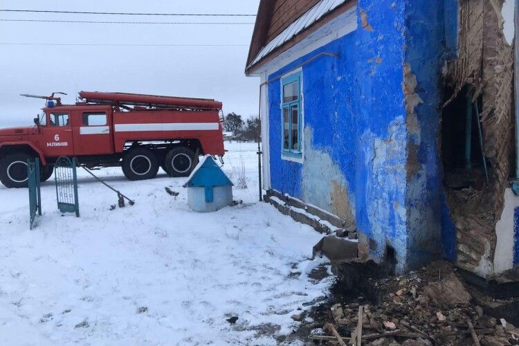 Через займання димоходу ледь не згоріла хата