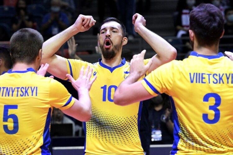 Українські волейболісти обіграли Китай – 3:1