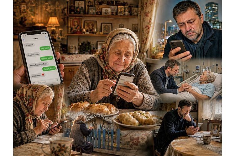 Мама, яка не вміла відправляти «есемеску»… Історія на вечір