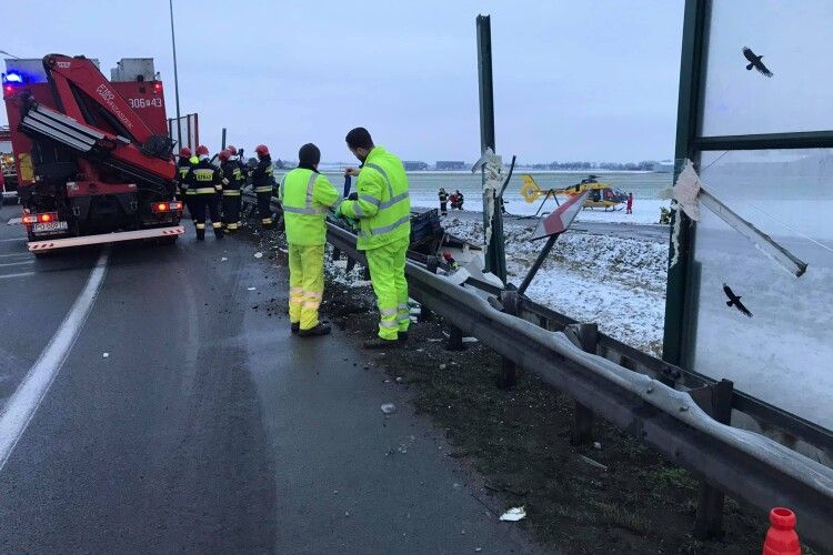 У Польщі загинув водій вантажівки на волинських номерах