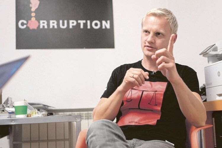 Головний антикорупціонер Віталій Шабунін: «Операцію по Юрченку «злили», мало бути ще десяток «підозр»