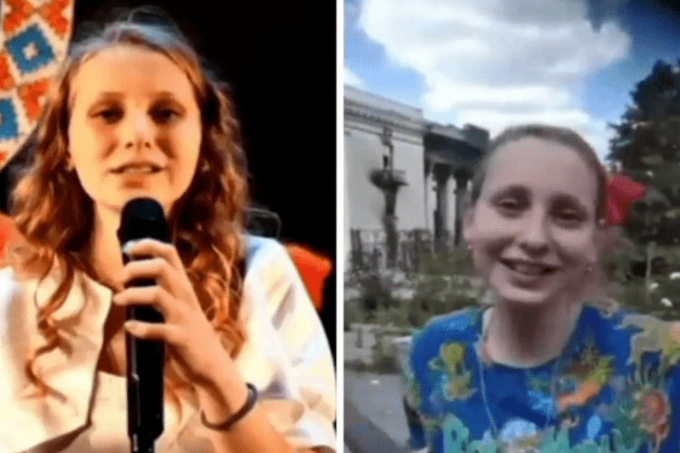 Співала про Україну, а чекала на росію: дівчинка з Лисичанська вразила «перевзуванням» (Відео)