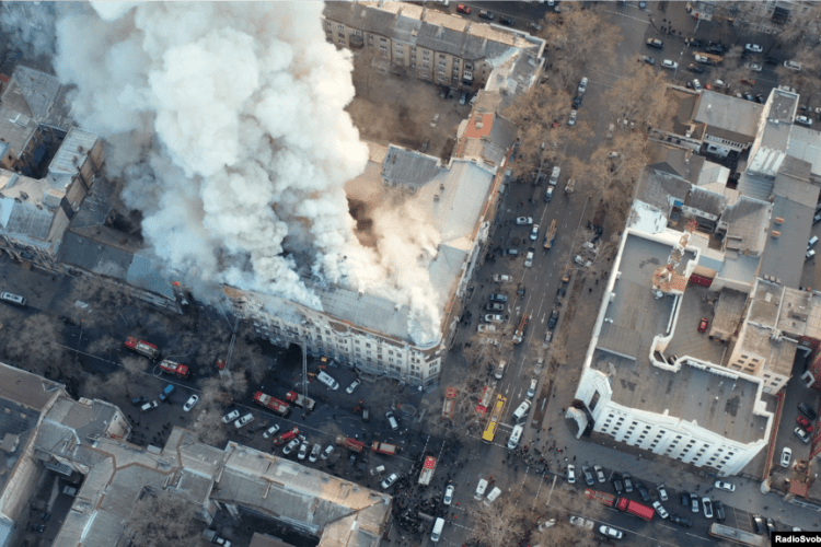 Число жертв пожежі в Одесі зросло до 10