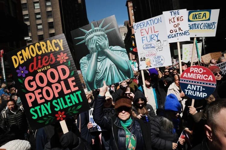 No Kings: на протести проти Трампа вийшло понад 8 мільйонів людей