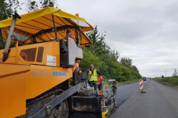 Для Волині погодили перелік об’єктів ремонту доріг місцевого значення