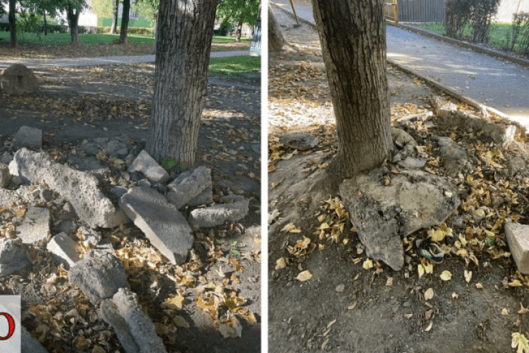 У Луцьку через будівельне сміття на вулиці викликали муніципалів