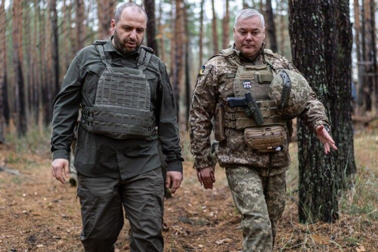 Командувач «Півночі» розповів міністру оборони, що роблять для протидії російським «шахедам»