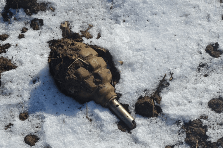 На території школи у Львові знайшли гранату