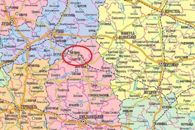 Два міста з Хмельниччини хочуть увійти у склад Рівненської області