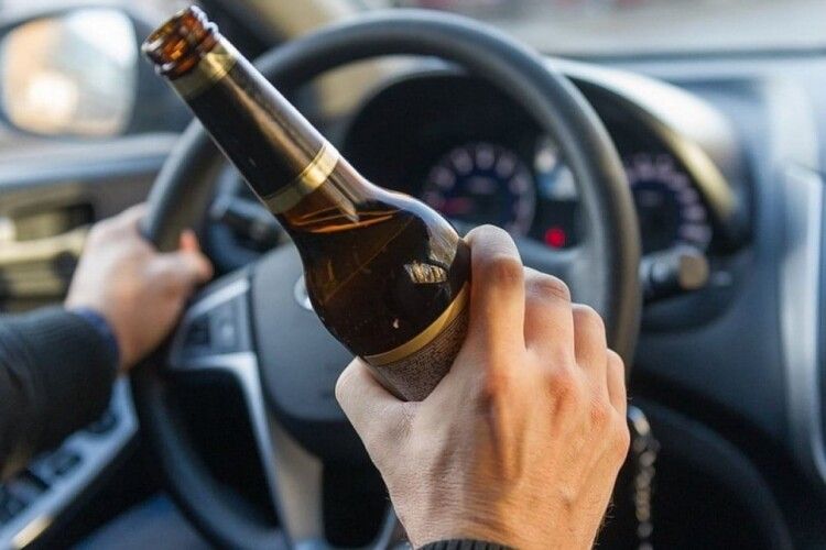 На Волині водія позбавили прав через п'яне водіння 