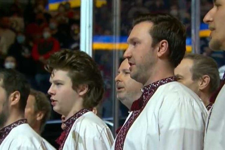 У Канаді перед матчем НХЛ заспівали гімн України (Відео)