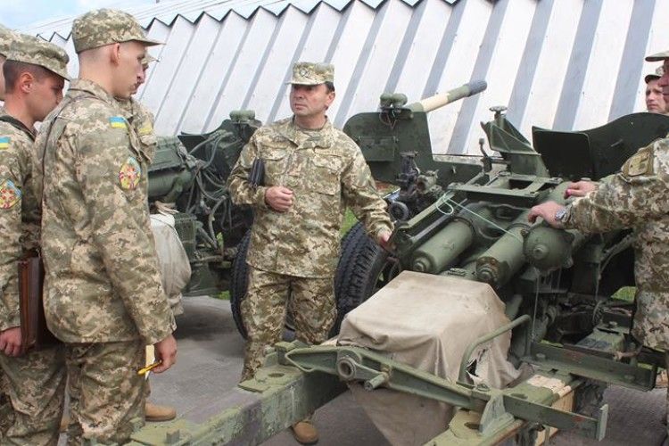 У 14-й бригаді проходять вишкіл майбутні офіцери запасу із луцького університету