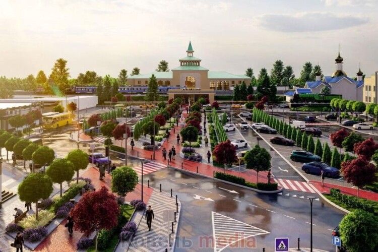 У Ковелі почали розробляти проєкт реконструкції Привокзальної площі