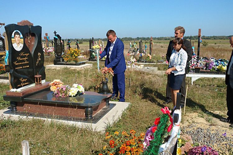 І подвиг учасників АТО було вшановано (фото)
