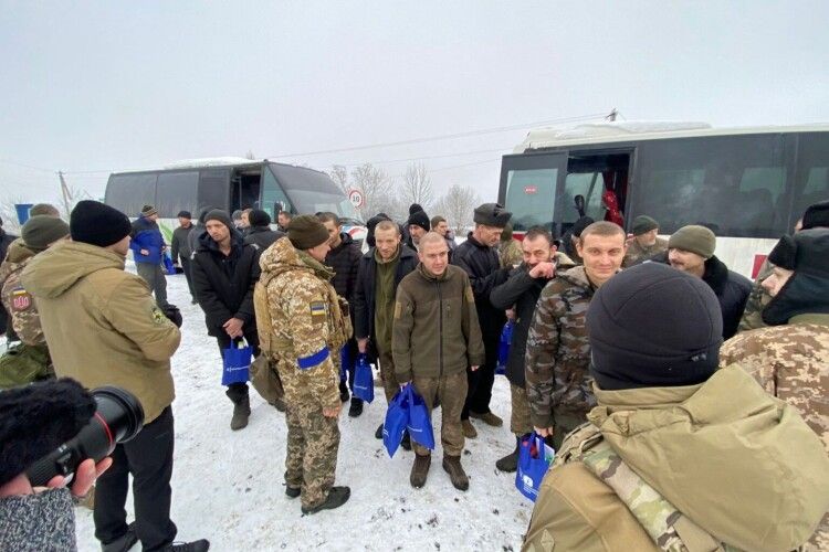 Україна повернула з полону 116 воїнів