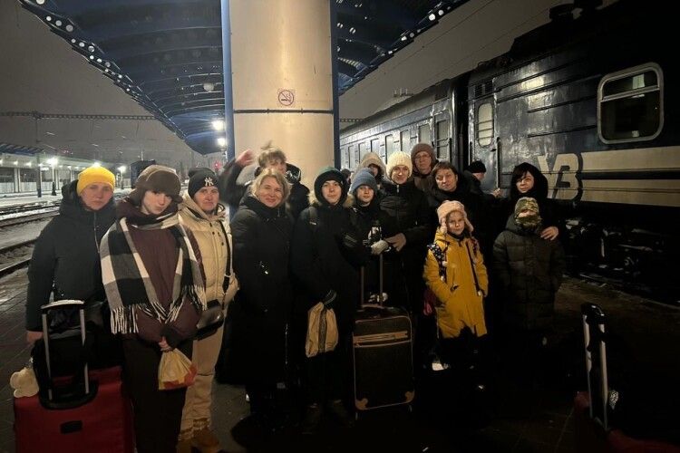 Волинь прихистила 10 родин із Києва