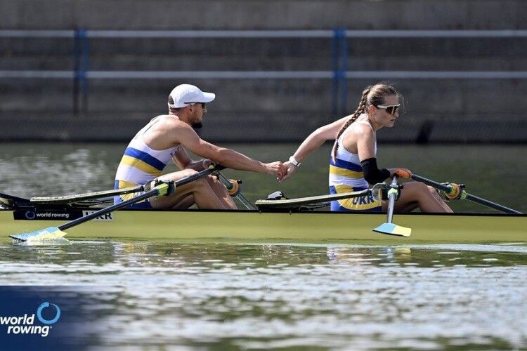 Подружжя з Волині здобуло срібло на Чемпіонаті світу з пара академічного веслування