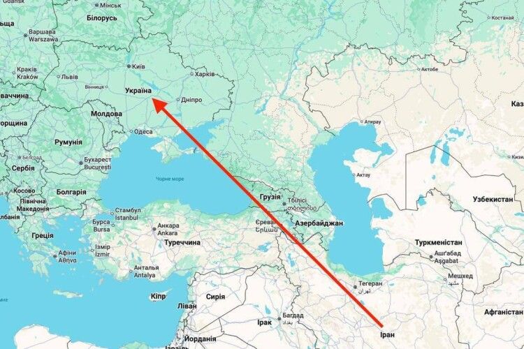 Іран пригрозив Україні ударами ракетами через її співпрацю з Ізраїлем