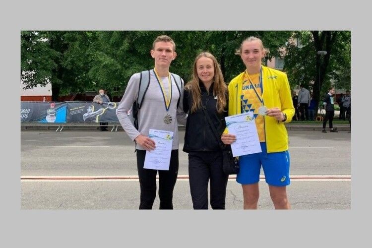 Волинські легкоатлети вибороли два срібла