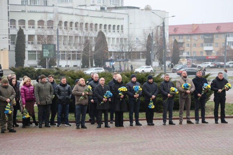 У Луцьку відбулись урочистості з нагоди Дня Соборності України