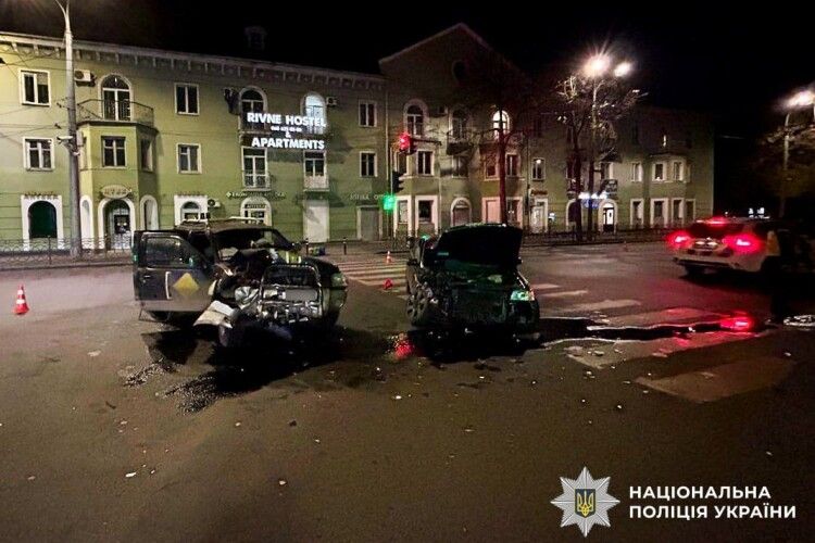У Рівному в ДТП постраждали троє волинян 