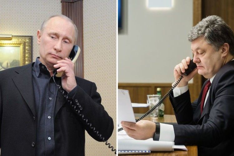 Порошенко зателефонував Путіну