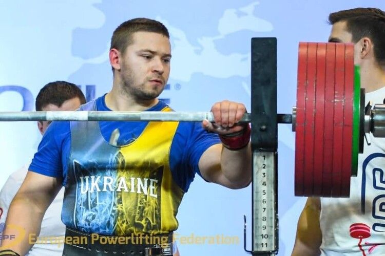 Українець став чемпіоном світу з пауерліфтингу