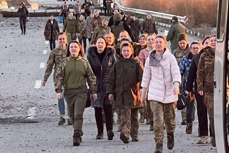 З військового полону звільнили військову медикиню з Луцька