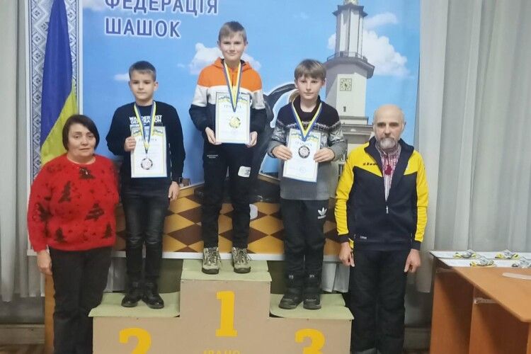 Юний волинянин став бронзовим чемпіоном України з шашок