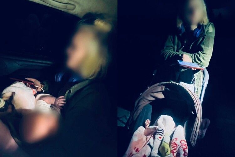 Вночі на трасі під Рівним рятували 17-річну дівчину з немовлям