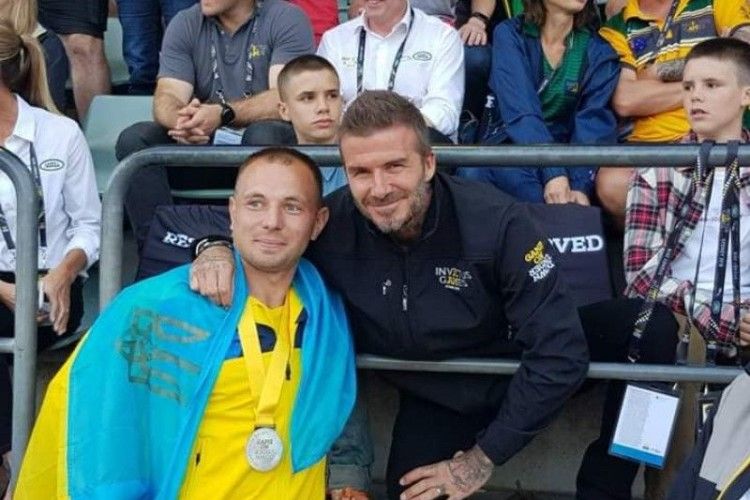 Атовця з Володимирщини у Сіднеї підтримував Девід Бекхем