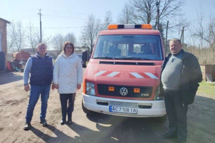Селище на Волині отримало гуманітарну допомогу на колесах