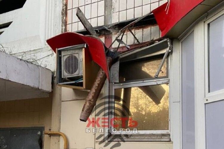 На будинок у Бєлгороді впала частина ракети російського ЗРГК «Панцир»