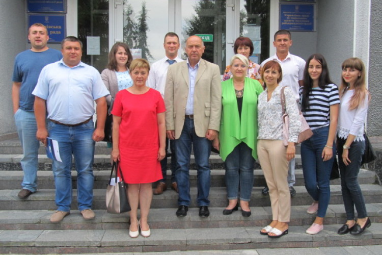 Волинські самоврядці їздили на Житомирщину на мозковий штурм