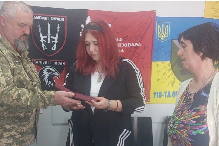 На Волині рідним загиблого Героя передали його нагороду