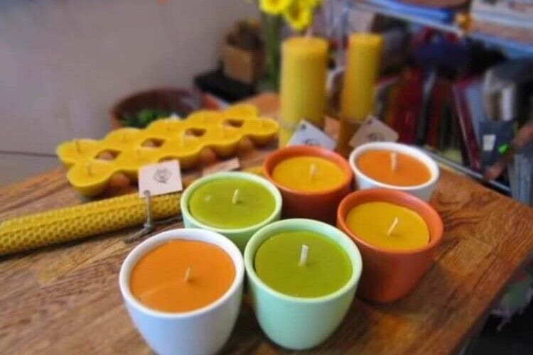 Як зробити свічку вдома із солі, зубочисток та олії
